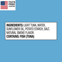 Tuna Creations Hickory Smoked Pouch (2.6 Oz – 24 Pack) Wild Caught, High Protein