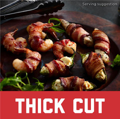 HORMEL BLACK LABEL Fully Cooked Bacon – Thick Bacon Snacks for Breakfast, 10.5 O