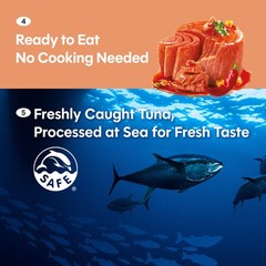Dongwon Korean Spicy Canned Tuna, BTS Jin Super Tuna Officially Licensed 4Pac…