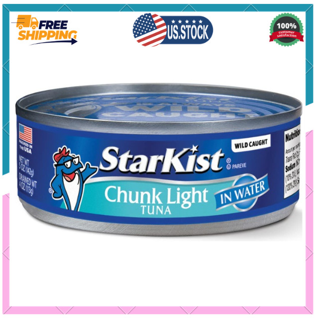 StarKist Chunk Light Tuna in Water, 5 oz (1 Pack)