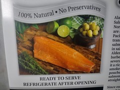 Alaska Smokehouse Smoked Natural Wild Alaskan Salmon Fillet Ready to Serve 8 oz.