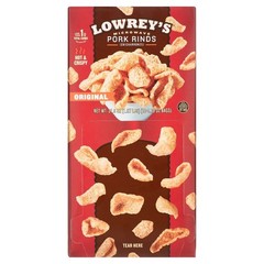 Microwave Pork Rinds Original Flavor Crunchy Low Carb Snack 1.75oz 18 Pack