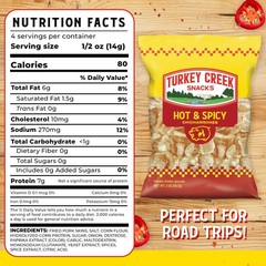 Hot & Spicy Chicharrones, Fried Pork Rinds – Spicy Flavored Pork Skins – Low …