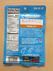 Lot of 6 StarKist Beef Creations Sloppy Joe Package 2.6oz Best Buy 3/19/2027 NIP