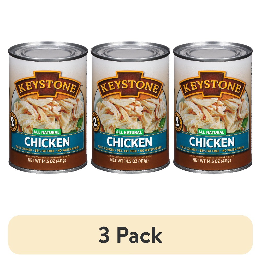 All Natural Chicken Canned Meat 14.5 oz 3-Pack for Pets and People