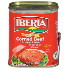 Delicious 12 oz Corned Beef in Natural Juices – Gluten-Free & Versatile