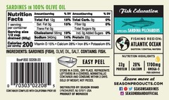Sustainable Sardines – Wild Caught, High in Calcium