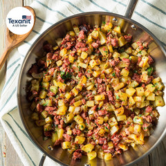 Star Corned Beef Hash, Hearty Homestyle, Canned Food, 12 – 14 OZ Cans