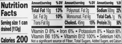 Tuna in Extra Virgin Olive Oil, Lemon Dill Flavor, 4.5 oz Cans, Pack of 8