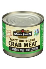 6 oz Canned White Lump Crab Meat – No Preservatives, Low-Carb Delight