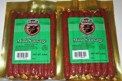 Reser’s Gourmet Style Smoked Mini Sausage 4.5 oz. 12 Ct. Case
