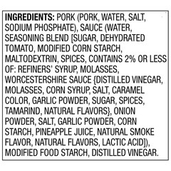 (3 pack) Great Value Pulled Pork, in BBQ Sauce, 2.6 oz Pouch