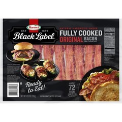 HORMEL BLACK LABEL Fully Cooked Bacon Thick Bacon Snacks for Breakfast, 10.5…