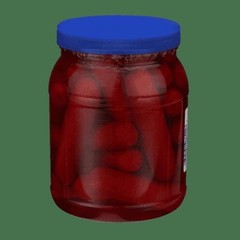 Ready To Eat Pickled Sausage Convenient Resealable Jar Fully Cooked Snack New