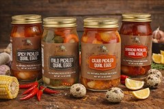 Hand Jarred Spicy Quail Eggs – Natural Ingredients