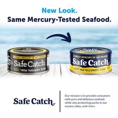 Safe Catch Wild Ahi Yellowfin Tuna Fish Canned, Wild Caught, Lowest Mercury, …
