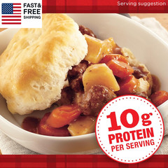Beef Stew, 15 Oz (12 Pack), Fully Cooked & Ready-To-Eat with Fresh Potatoes & C