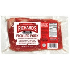 Richard’s Cajun Pickled Pork 16 Oz (4 Pack)