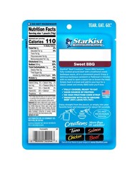 StarKist Beef Creations Sweet BBQ, 2.6 oz Pouch