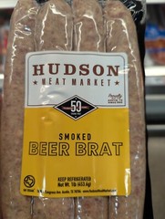 Hudson Meat Market Beer Brats 1 Lb (4 Pack)