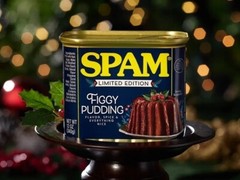 Figgy Pudding Flavor Spam Collectors Holiday 2pk Limited Edition Christmas