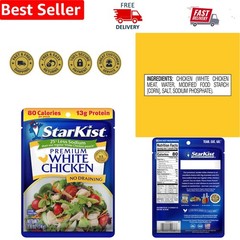 25% Less Sodium White Chicken Pouch – Gluten Free & Ready to Eat