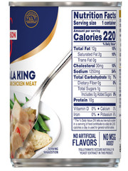 Chicken a la King With White and Dark Chicken Meat, 10.5 OZ Can (12 Pack)