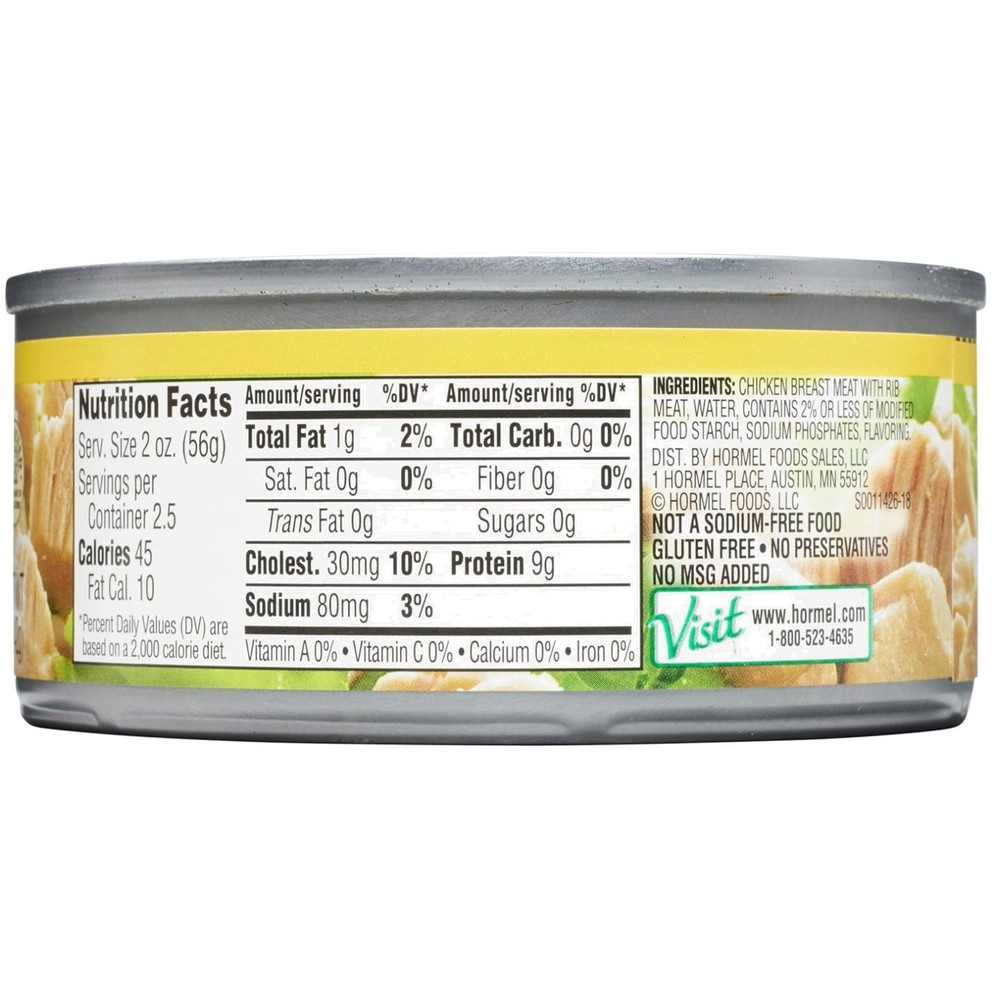 Chunk Chicken Breast, 5 oz 12-Pack