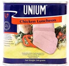 1X Unium Luncheon Chicken Halal ( 340 gram) لانشون دجاج يونيوم