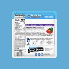 StarKist Smart Bowls Tuna, Rice and Beans, Jambalaya, 0.38 Ounce (Pack of 12)