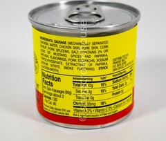 2 Prairie Belt Smoked Sausage 4.6 ounce can 07/09/2027 DENTED