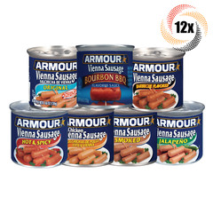 12x Cans Armour Star Variety Flavor Vienna Sausages | 4.6oz | Mix & Match!