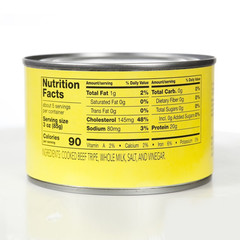 Beef Tripe, with Milk, 16 Oz Can