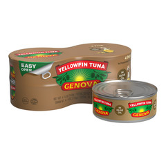 New Genova Premium Yellowfin Tuna in Olive Oil 4 – 5 oz cans – Best Price 1 day.