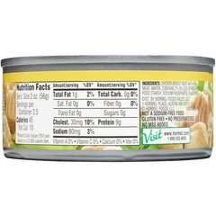 Delicious No Salt Added Chunk Chicken Breast, 5oz (12-Pack) – 98% Fat Free