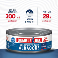Wild Caught Albacore Tuna 5 Oz Cans Pack of 24