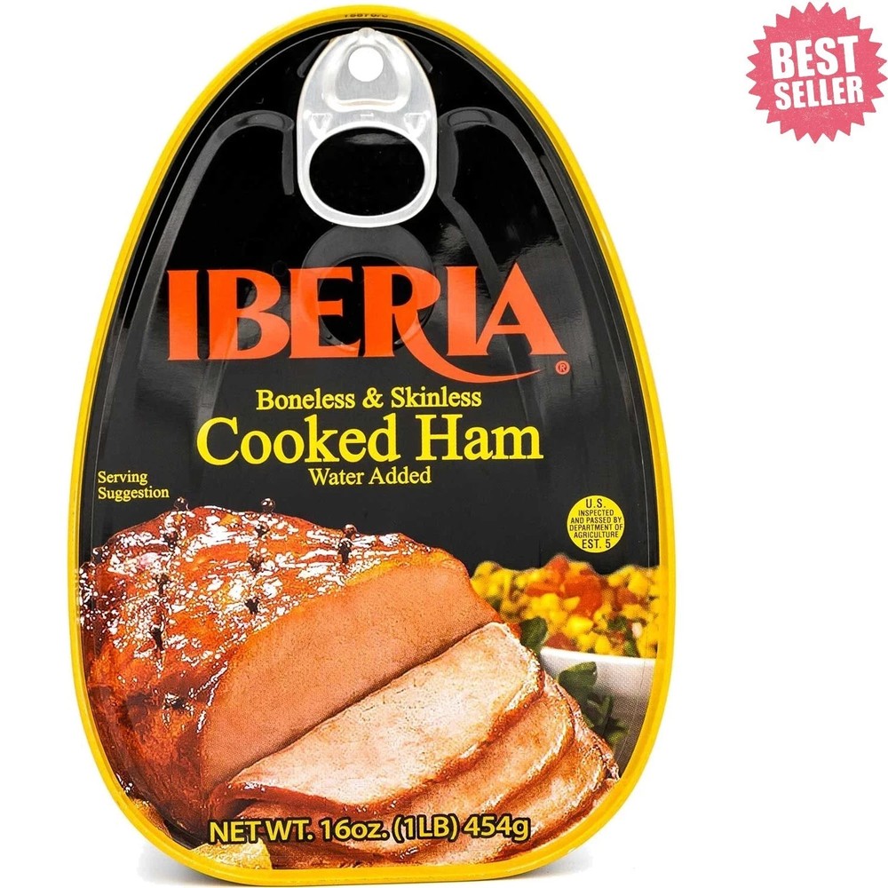 Boneless & Skinless Cooked Ham, 16 oz