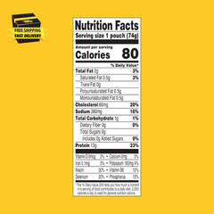 Premium White Chicken – 2.6 Oz Pouch (Pack of 1) ⭐️⭐️⭐️⭐️⭐️