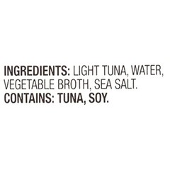 Chunk Light Tuna in Water, 5 oz Cans (Pack of 48) – Wild Caught Tuna – 22g Pr…