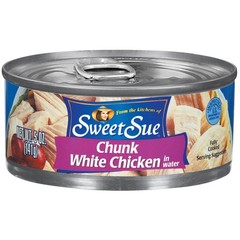 Sweet Sue Canned Chicken Breast with Rib Meat in Water 11g Protein per Servi…