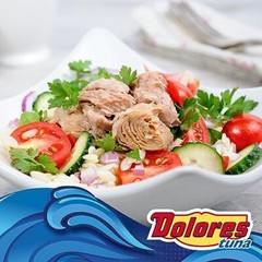 Dolores Yellowfin Tuna Chunk in Vegetable Oil, 5 Oz, Pack of 24 Cans