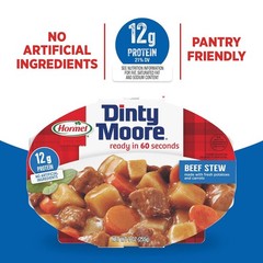 Instantly Satisfying Beef Stew – 9-Ounce Trays, Pack of 6 for Convenient Dining