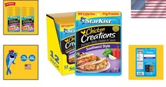 Flavor Fresh Pouches – 12 Pack Southwest Chicken, 11g Protein & 90 Calories Each