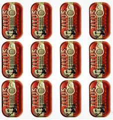TITUS Meaty Sardines in Soybean Oil Source of Omega-3 Fatty Acids 12 Pack