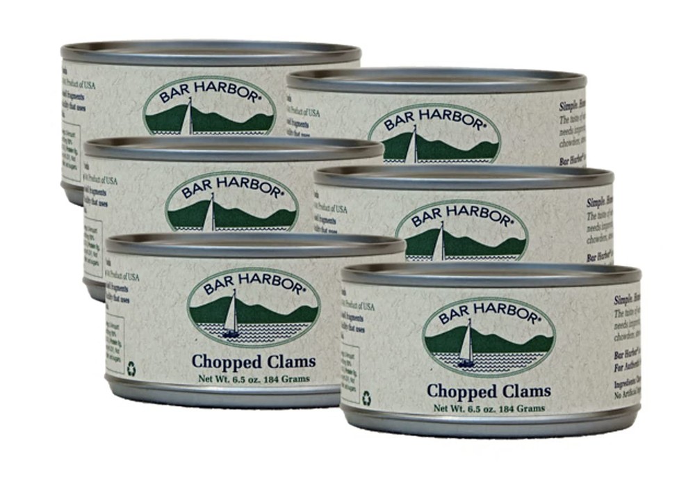 Chopped Clams, 6.5 oz. (Pack of 6)