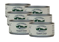 Chopped Clams, 6.5 oz. (Pack of 6)