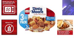 Dinty Moore Beef Stew 9oz (Pack of 3) – Hearty, Gluten-Free Meal Solution