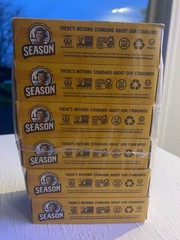 6 Cans (4.375 oz each) Season Wild Caught Sardines Olive Oil Skinless Boneless