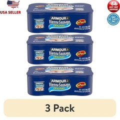 NEW 3 Pack Gluten Free Canned Sausage Original Flavor Camping Survival Meal