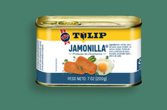 Pack of 4 -Tulip Classic Jamonilla 7 oz Cans, Cooked Pork Luncheon Meat